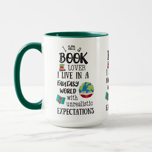 Caneca Book Lover Mug (Esquerda)