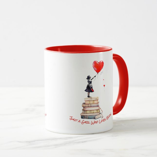 Caneca Book Lovers Coffee Mug (Frente Esquerda)