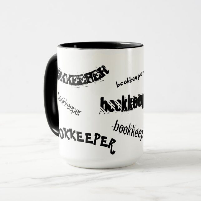 Caneca "BoOkKeEpEr" Mug (Frente Esquerda)