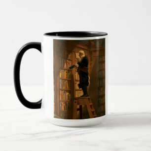 Caneca Bookworm, 1861 por Carl Spitzweg