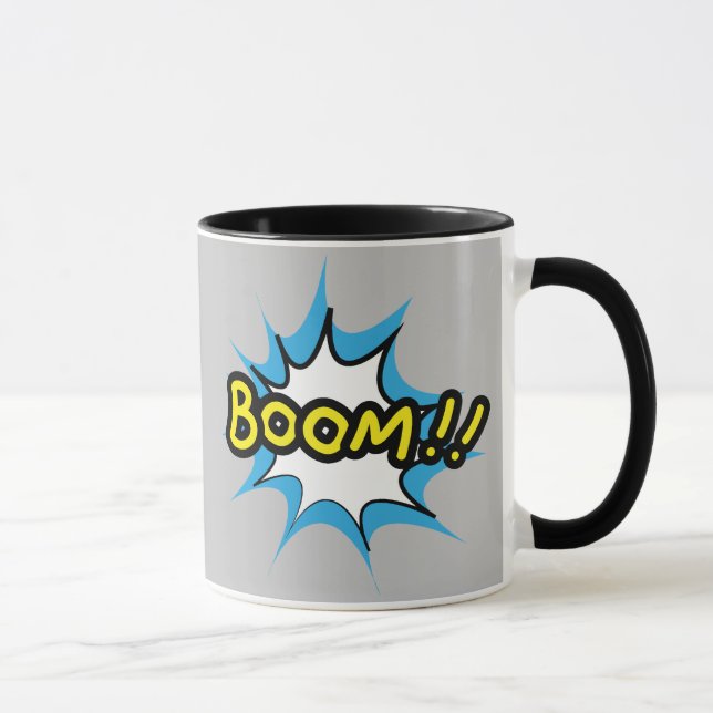 Caneca Boom Comic Book Design (Direita)