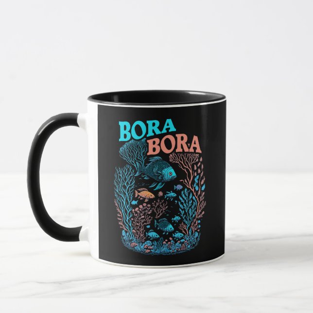 Caneca Bora Bora Coral Reef (Esquerda)