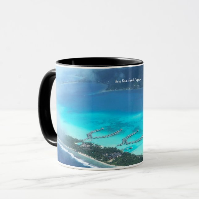 Caneca Bora Bora, Polinésia Francesa Do Ar (Frente Esquerda)