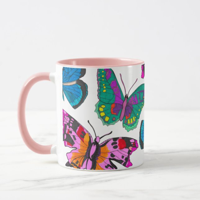 Caneca Borboleta (Esquerda)