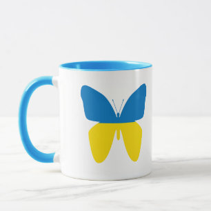 Caneca Borboleta da Ucrânia