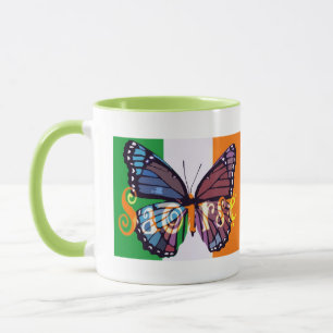Caneca Borboleta de Saoirse do irlandês