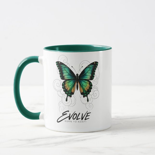 Caneca Borboleta Etérea "EVOLVE (Esquerda)
