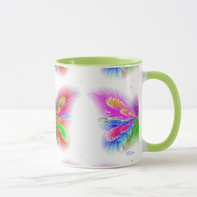 Caneca Borboleta Flor (Direita)