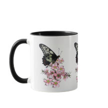 Borboleta nas Flores - Design inspirada na Naturez