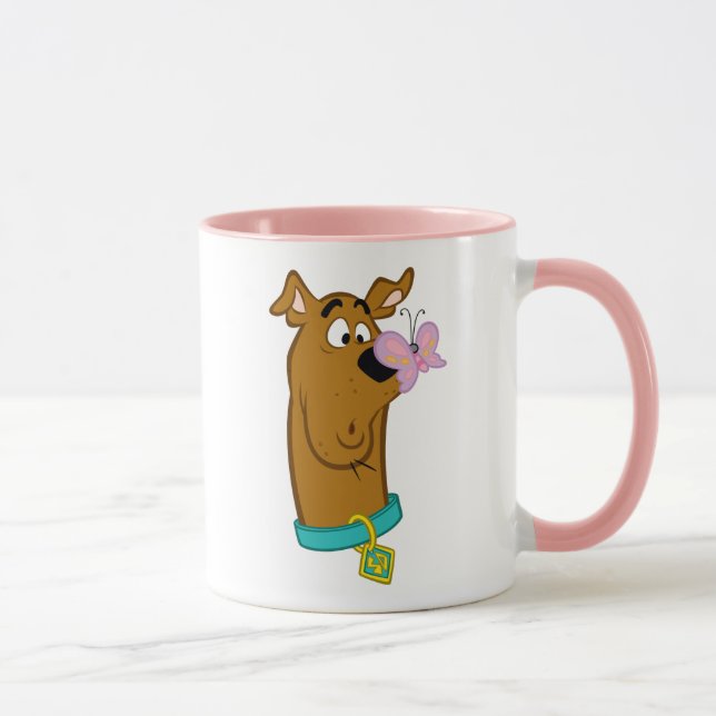 Caneca Borboleta no Nariz de Scooby-Doo (Direita)