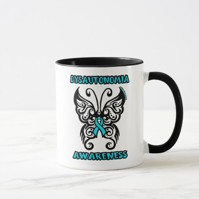 Caneca Borboleta/Tribal... Disautonomia (Direita)