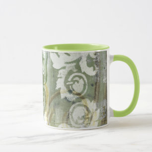 Caneca Borboleta Verde Indefinida com Porta de Ironwork