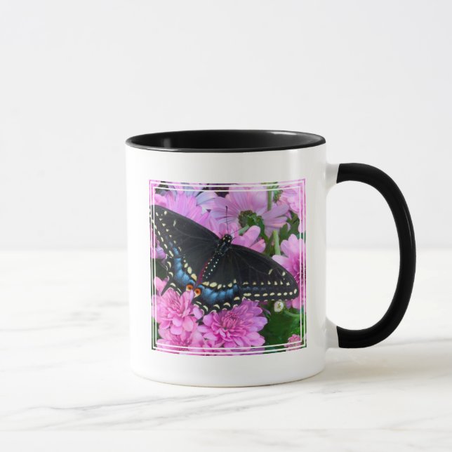 Caneca Borboleta Xadrez de Baltimore (Direita)
