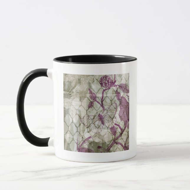 Caneca Borboletas árabes IV (Esquerda)