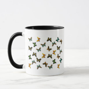 Caneca Borboletas coloridas