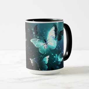 Caneca Borboletas Noturnas de Menta