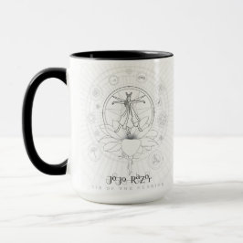 Caneca Borda Preta Alça | Olho do Clarion