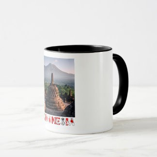 Caneca Borobudur Temple - Indonésia Art