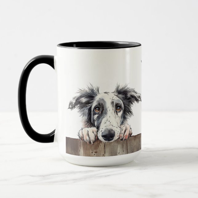 Caneca Borzoi Dog Mug (Esquerda)