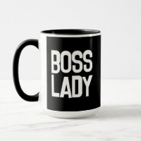 BOSS LADY CAFFEE MUG