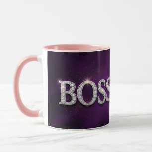 Caneca Boss Lady Diamonds