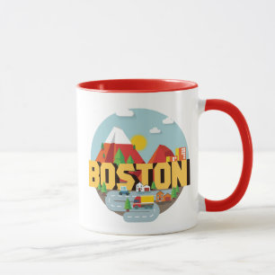 Caneca Boston como um destino