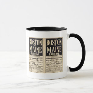 Caneca Boston e Maine Railroad