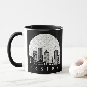 Caneca Boston Massachusetts Skyline