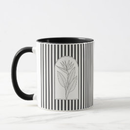 Caneca Botânica da Flor Elegante de Sterlitzia