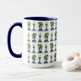 Caneca Botanicals and Books Mug