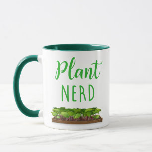 Caneca Botânico de jardinagem engraçado do nerd da planta