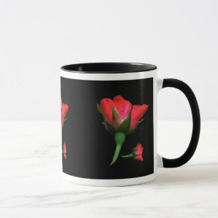 Caneca Botão cor-de-rosa
