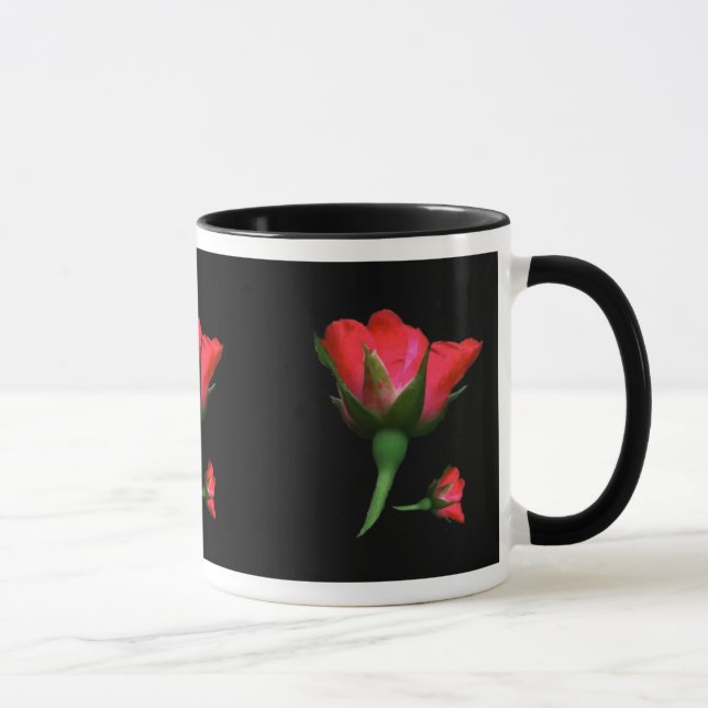 Caneca Botão cor-de-rosa (Direita)