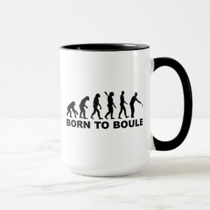 Caneca Boule Petanque da evolução