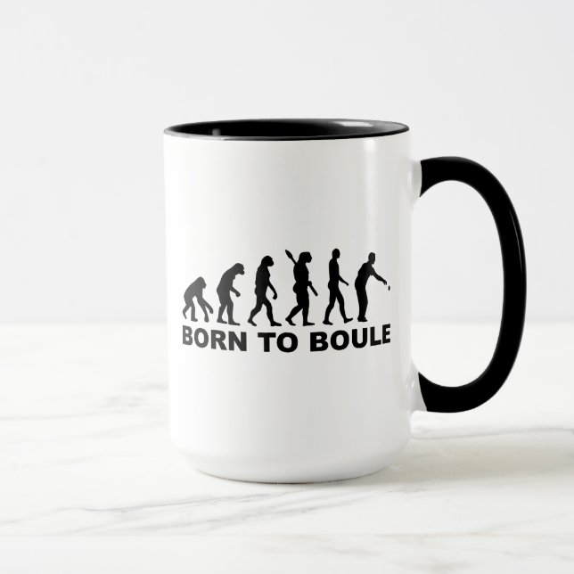 Caneca Boule Petanque da evolução (Direita)