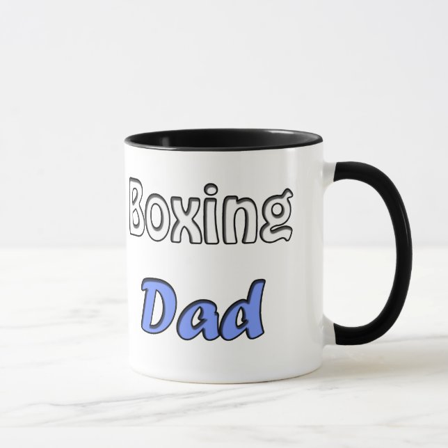 Caneca Boxeando Papai (Direita)