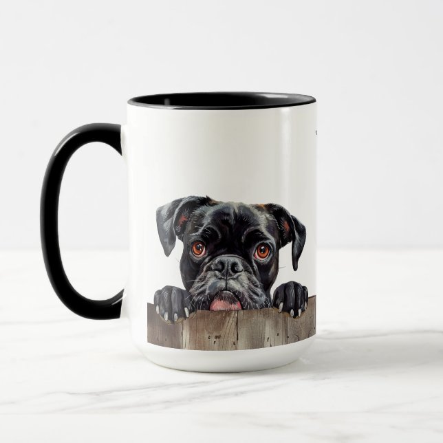 Caneca Boxer Dog Mug (Esquerda)