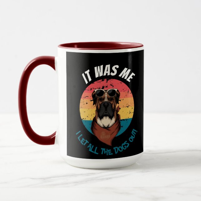 CANECA BOXER EU DEIXO TODOS OS CÃES SAÍREM (Esquerda)