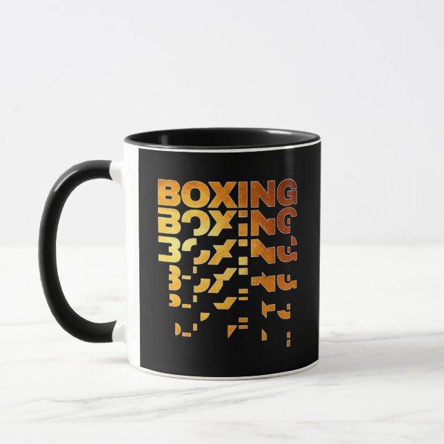 Caneca Boxer Graphic Art (Esquerda)