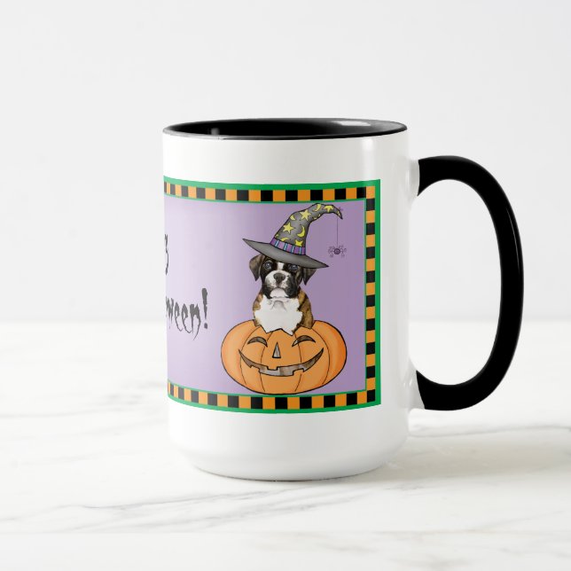 Caneca Boxer Halloween Mug (Direita)