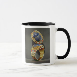 Caneca Bracelete do escaravelho, do túmulo de Tutankhamun