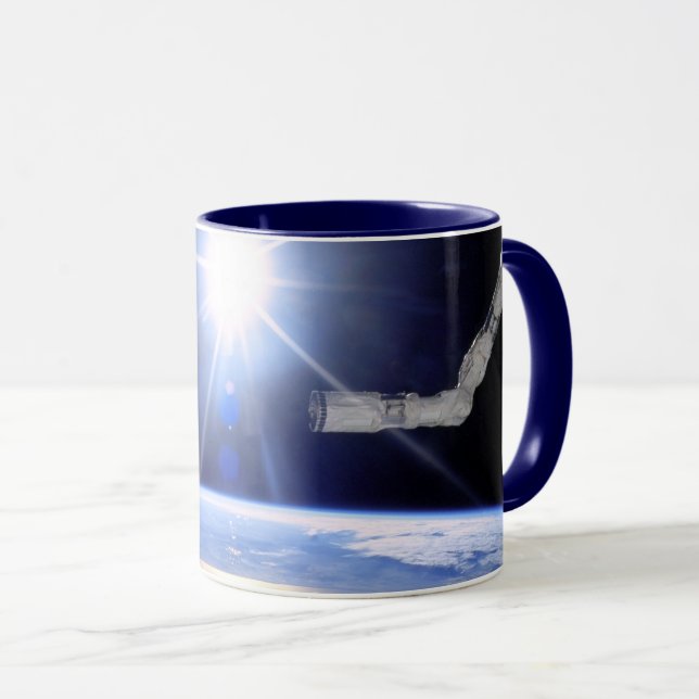 Caneca Braço Robótico do Ônibus Espacial Explosão Solar e (Frente Esquerda)