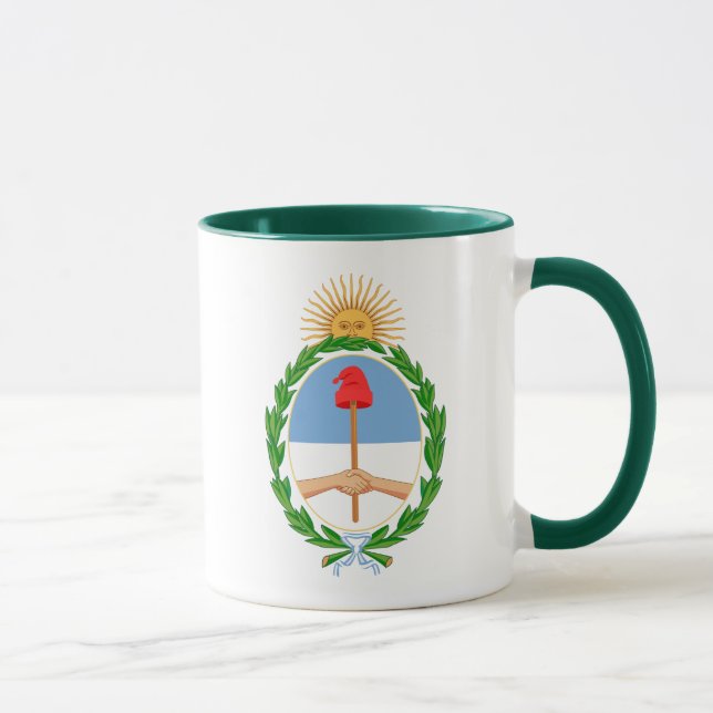 Caneca braços de Argentina (Direita)