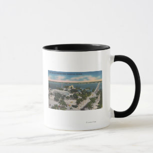 Caneca Bradenton, Florida - vista através do rio do