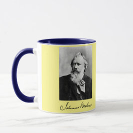 Caneca Brahms Classic Composer Mug