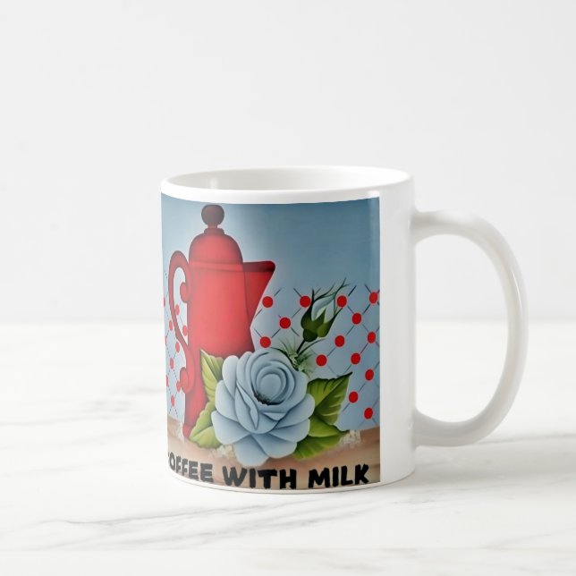  Caneca branca clássica (Direita)