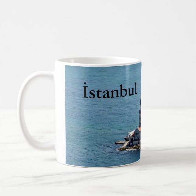 caneca branca clássica de 11 onças: Istambul - a (Esquerda)