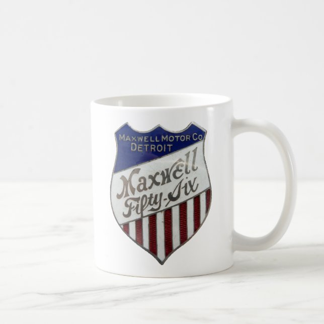 Caneca branca clássica de Maxwell cinquenta e seis (Direita)