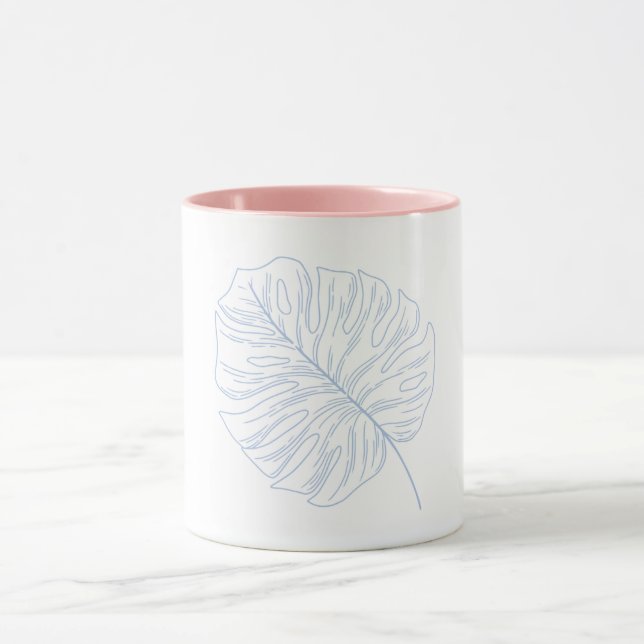 Caneca Branca de Design Artesanal | Xícara de Café (Centro)