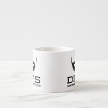Caneca branca do café de DFS